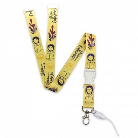 LANYARD ENFERMANIA NIGHTINGALE - AMARILLO
