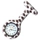 RELOJ DE SILICONA ENFERMANIA - HUELLAS B/N