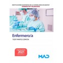 ENFERMERO/A INSTITUCIONES SANITARIAS CONSELLERIA SANITAT COMUNIDAD VALENCIANA. TEST PARTE COMUN