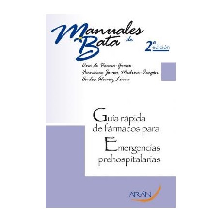 GUIA RAPIDA DE FARMACOS PARA EMERGENCIAS PREHOSPITALARIAS