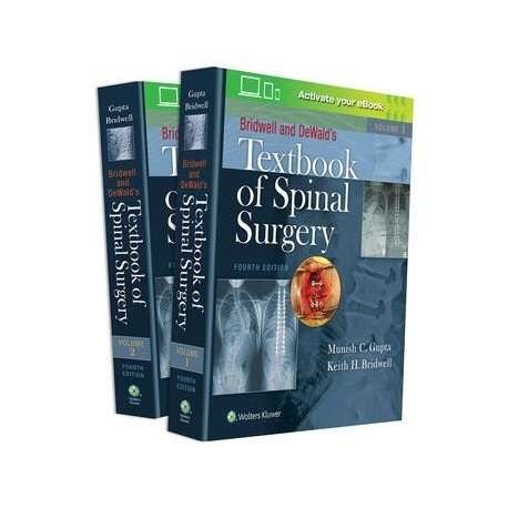 BRIDWELL AND DEWALD.S TEXTBOOK OF SPINAL SURGERY (2 VOL.) EBOOK INCLUDED