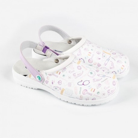 ZUECO SANITARIO ESTAMPADO - CARE COLLECTION