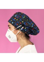 GORRO PELO LARGO CON BOTONES - COMECOCOS