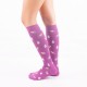 CALCETINES COMPRESIVOS MATERNIDAD MORADO