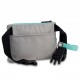 RIÑONERA ORGANIZADOR CON CINTURON EIGHTIES - GRIS