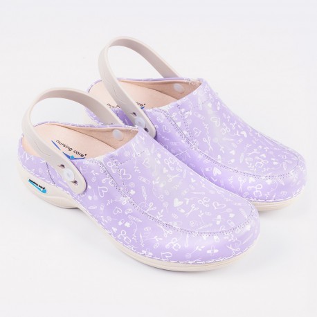 ZUECO PIEL LAVABLE WASH'GO - SWEET LAVANDA