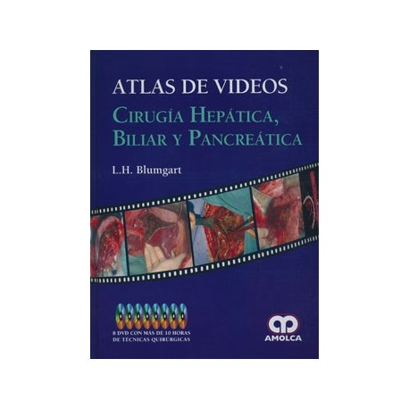 ATLAS DE VIDEOS. CIRUGIA HEPATICA, BILIAR Y PANCREATICA + 8 DVDS