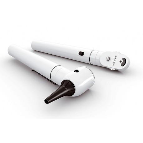 EQUIPO DIAGNOSTICO OTOSCOPIO/OFTALMOSCOPIO E-SCOPE F.O. LED 3.7 V BLANCO