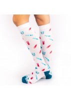 CALCETINES COMPRESIVOS ESTAMPADO HOSPITAL