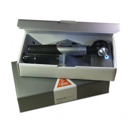 OTOSCOPIO MINI 3000 LED F.O CON MANGO A PILAS Y UN JUEGO DE 4 ESPECULOS REUSABLES