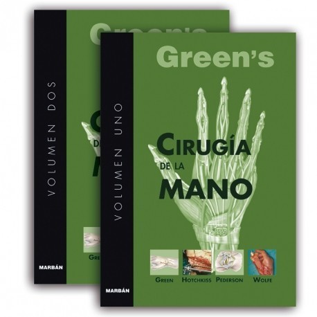 GREEN'S CIRUGIA DE LA MANO (2 VOL.)