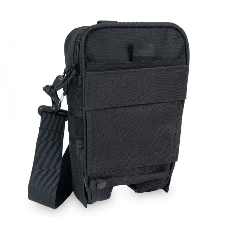 IVPOUCH.S ESTUCHE PORTA SUEROS NEGRO + GEL CALOR INSTANTANEO REUTILIZABLE + FUNDA REFLECTANTE PARA TUBO OXIGENO + GEL FRIO REUTILIZABLE