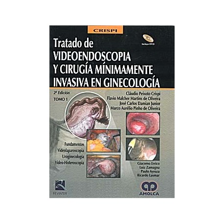 TRATADO DE VIDEOENDOSCOPIA Y CIRUGIA MINIMAMENTE INVASIVA EN GINECOLOGIA, 2 VOLS + DVD
