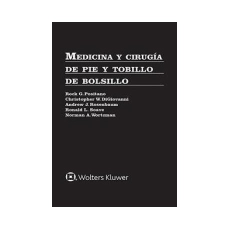 MEDICINA Y CIRUGIA DEL PIE Y DEL TOBILLO DE BOLSILLO