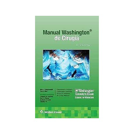 MANUAL WASHINGTON DE CIRUGIA