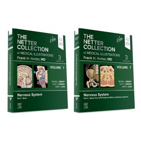 THE NETTER COLLECTION OF MEDICAL ILLUSTRATIONS. VOLUME 7 NERVOUS SYSTEM PACKAGE (2 VOLUME SET)