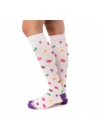 CALCETINES COMPRESIVOS ESTAMPADO BACTERIAS