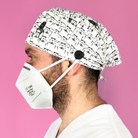GORRO CASQUETE CON BOTONES TROOPERS