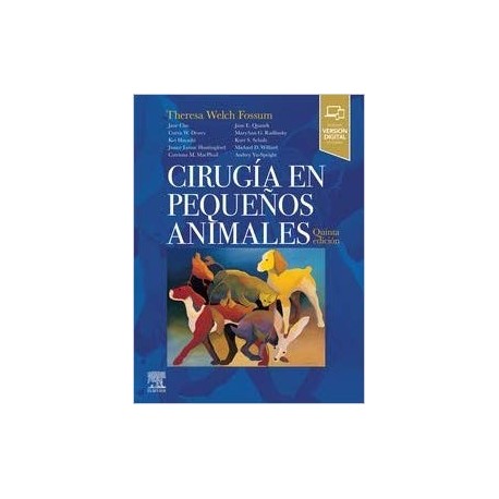 CIRUGIA EN PEQUEÑOS ANIMALES (INCLUYE VERSION DIGITAL EN INGLES)