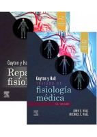 LOTE GUYTON Y HALL TRATADO DE FISOLOGIA MEDICA + GUYTON Y HALL REPASO DE FISIOLOGIA
