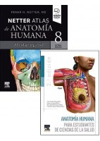 LOTE NETTER ATLAS DE ANATOMIA HUMANA ABORADAJE REGIONAL + ANATOMIA HUMANA PARA ESTUDIANTES DE CIENCIAS DE LA SALUD