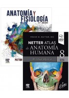 LOTE NETTER ANATOMIA HUMANA. ABORDAJE REGIONAL + PATTON ANATOMIA Y FISIOLOGIA