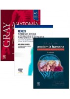 LOTE GRAY ANATOMIA PARA ESTUDIANTES + FENEIS NOMENCLATURA ANATOMIA ILUSTRADA + ROHEN ATLAS DE ANATOMIA HUMANA