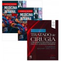 LOTE FARRERAS Y ROZMAN MEDICINA INTERNA (2 VOL.) + SABISTON TRATADO DE CIRUGIA