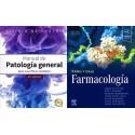 LOTE SISINIO DE CASTRO MANUAL DE PATOLOGIA GENERAL + RANG Y DALE FARMACOLOGIA