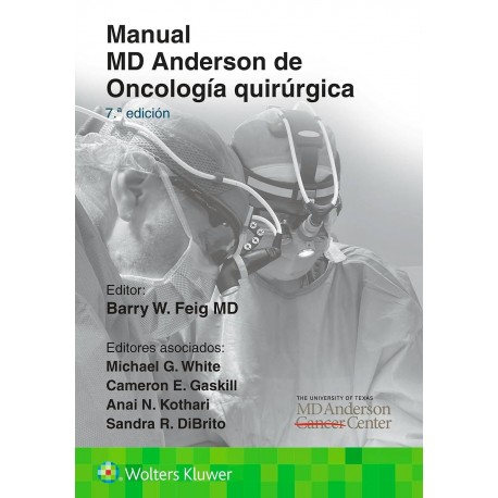 MANUAL MD ANDERSON DE ONCOLOGIA QUIRURGICA