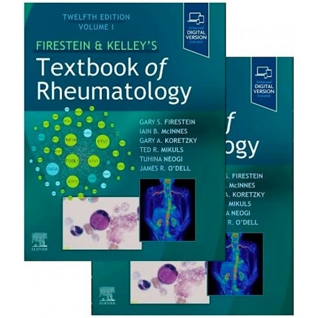 FIRESTEIN & KELLEYS TEXTBOOK OF RHEUMATOLOGY (2 VOLUME SET) DIGITAL VERSION INCLUDED"