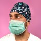 GORRO CASQUETE CON BOTONES INSTRUMENTAL MARINO