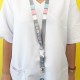 LANYARD MULTIFUNCION EIGHTIES MEDICO-A GRIS