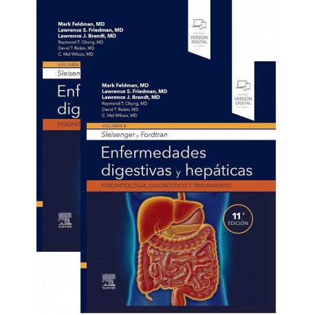 SLEISENGER Y FORDTRAN. ENFERMEDADES DIGESTIVAS Y HEPATICAS (2 VOL.) INCLUYE VERSION DIGITAL EN INGLES