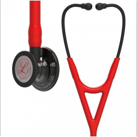 FONENDOSCOPIO CARDIOLOGY IV ROJO HUMO EDICION ESPECIAL ALTO PULIDO