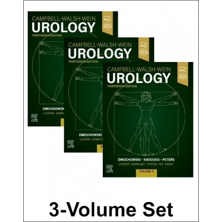 CAMPBELL WALSH WEIN. UROLOGY (3 VOLUME SET) DIGITAL VERSION INCLUDED