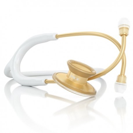 FONENDOSCOPIO ACOUSTICA COLOR ORO BLANCO