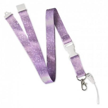 LANYARD ENFERMANIA SWEET - LAVANDA