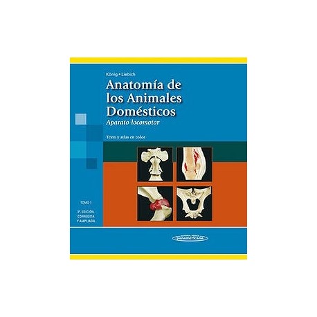 ANATOMIA DE LOS ANIMALES DOMESTICOS TOMO 1. APARATO LOCOMOTOR