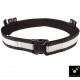 QUICK BELT NEGRO-PLATA CINTURON CON BANDA REFLECTANTE PARA 29ORGANIZADORES TALLA S (70-90 CM)