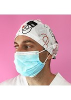 GORRO CASQUETE CON BOTONES CONSTANTES