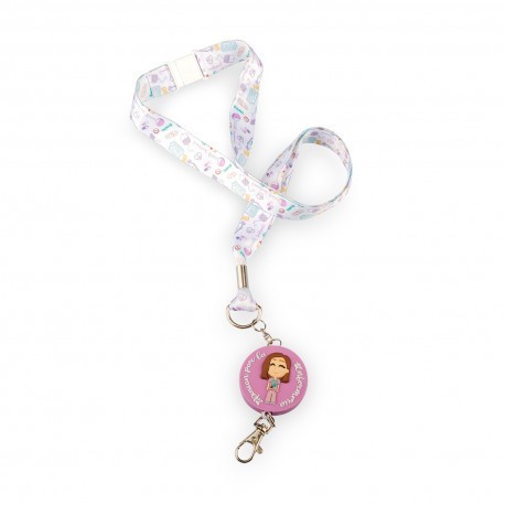 LANYARD MULTIFUNCION + RETRACTIL- CARE COLECTION