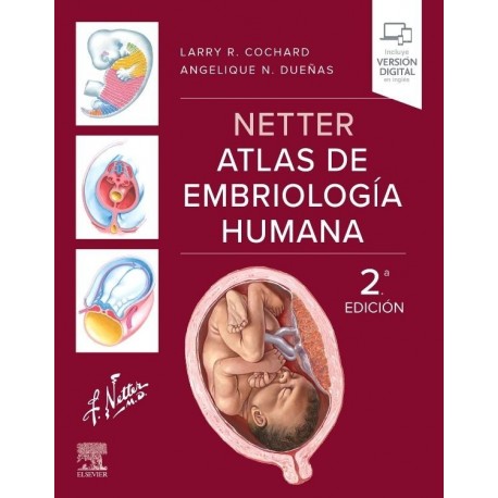 NETTER ATLAS DE EMBRIOLOGIA HUMANA (INCLUYE VERSION DIGITAL EN INGLES)