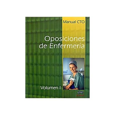 MANUAL CTO: OPOSICIONES DE ENFERMERIA (2 VOLS.)