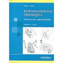 INSTRUMENTACION QUIRURGICA. TECNICAS POR ESPECIALIDADES VOL 2 (2ª PARTE)