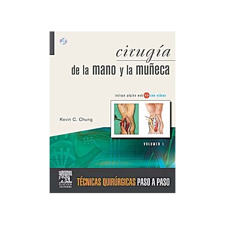 CIRUGIA DE LA MANO Y MUÑECA (2 VOL.) + DVD