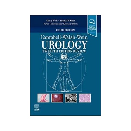 CAMPBELL-WALSH-WEIN UROLOGY TWELFTH EDITION REVIEW (DIGITAL VERSION INCLUDED)
