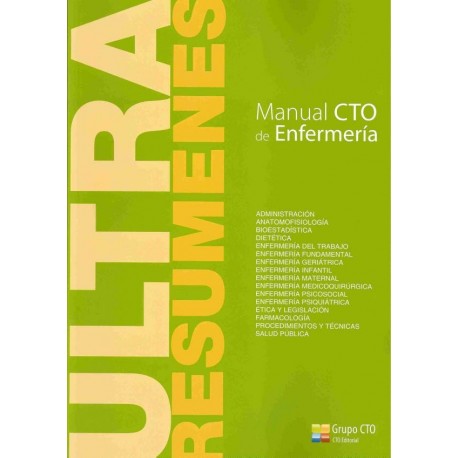 ULTRARESUMENES ENFERMERIA 5¬ EDICION